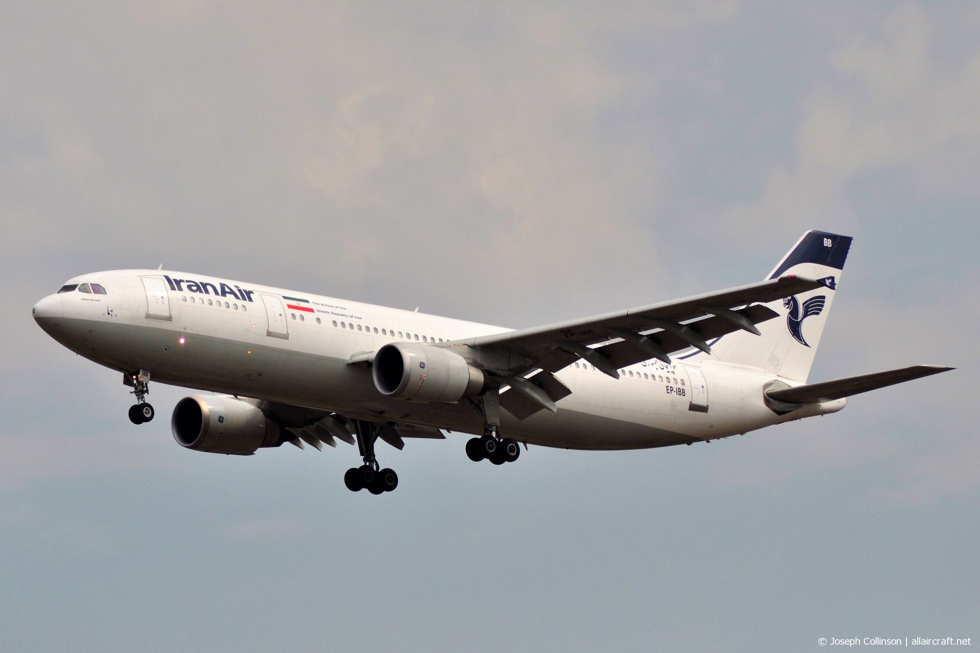 EP-IBB · Airbus A300B4-605R · (LHR - EGLL)