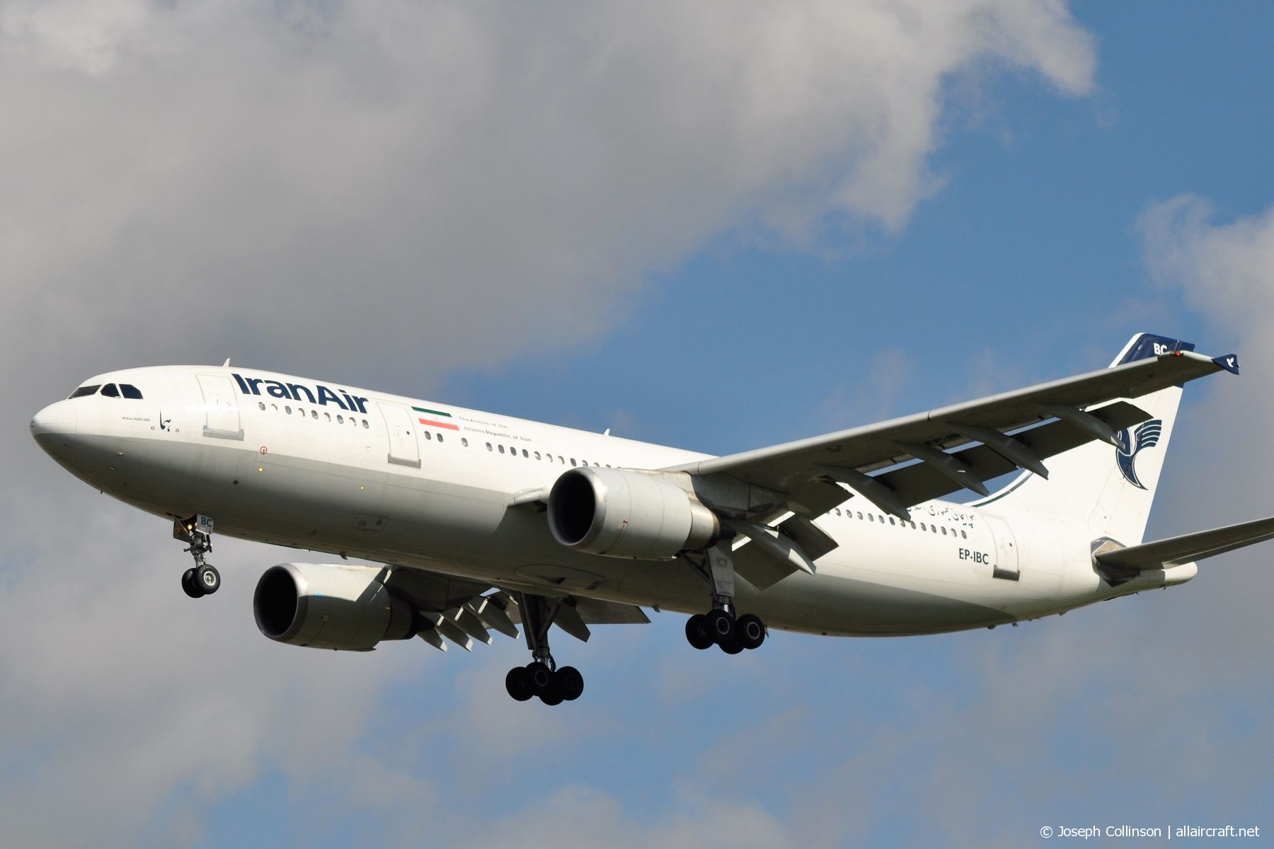 EP-IBC · Airbus A300B4-605R · (LHR / EGLL)