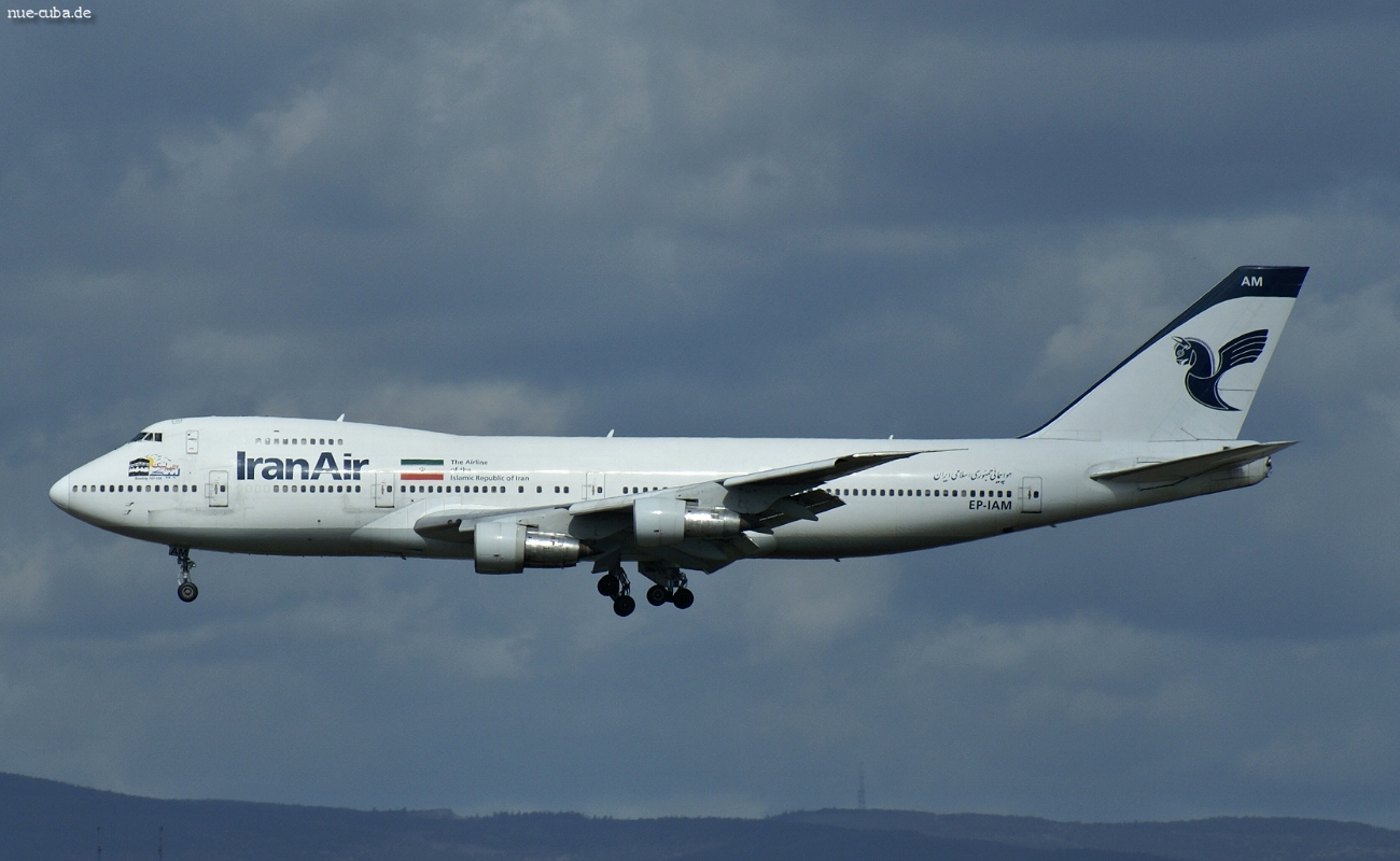 EP-IAM · Boeing 747-186B · (FRA / EDDF)