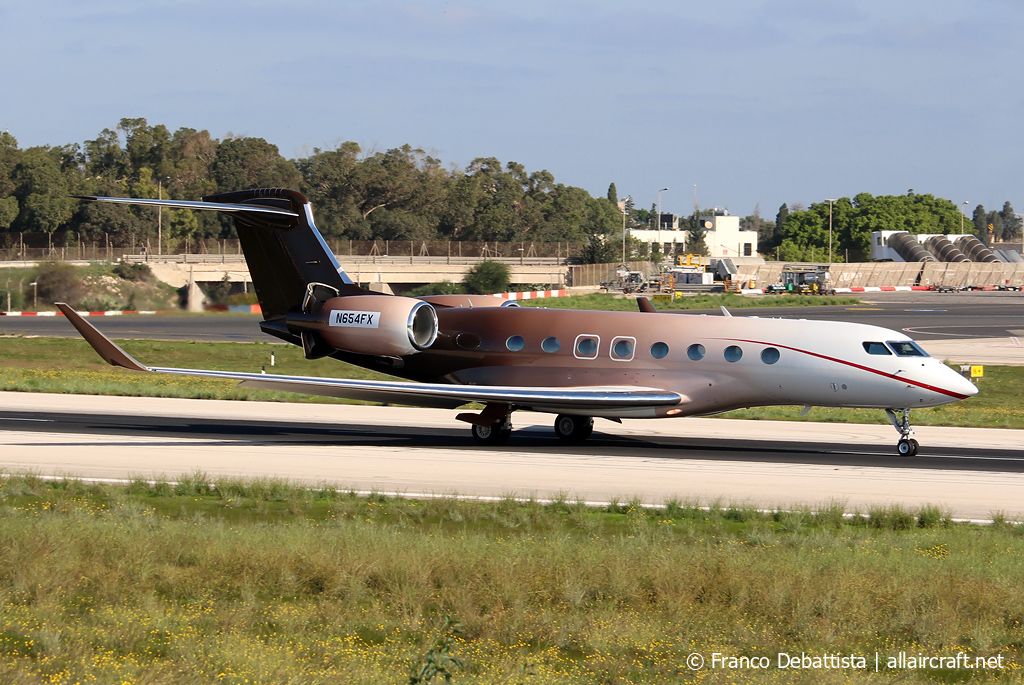 N654FX (6213) 2016 Gulfstream Aerospace G650ER
