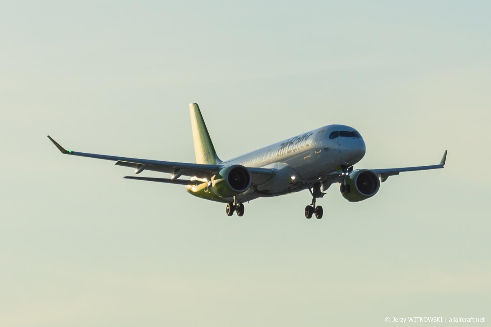 YL-ABB (55126) 2021 Airbus A220-300