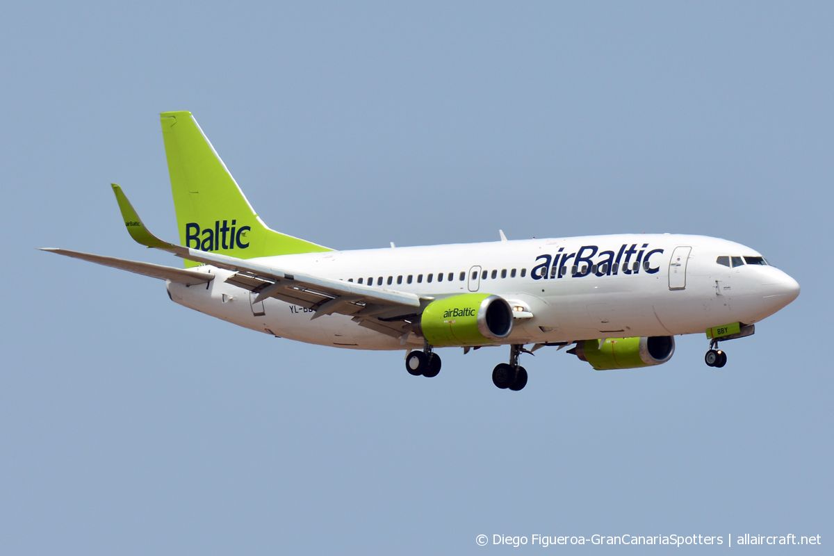 YL-BBY · Boeing 737-36Q(WL) · (LPA / GCLP)