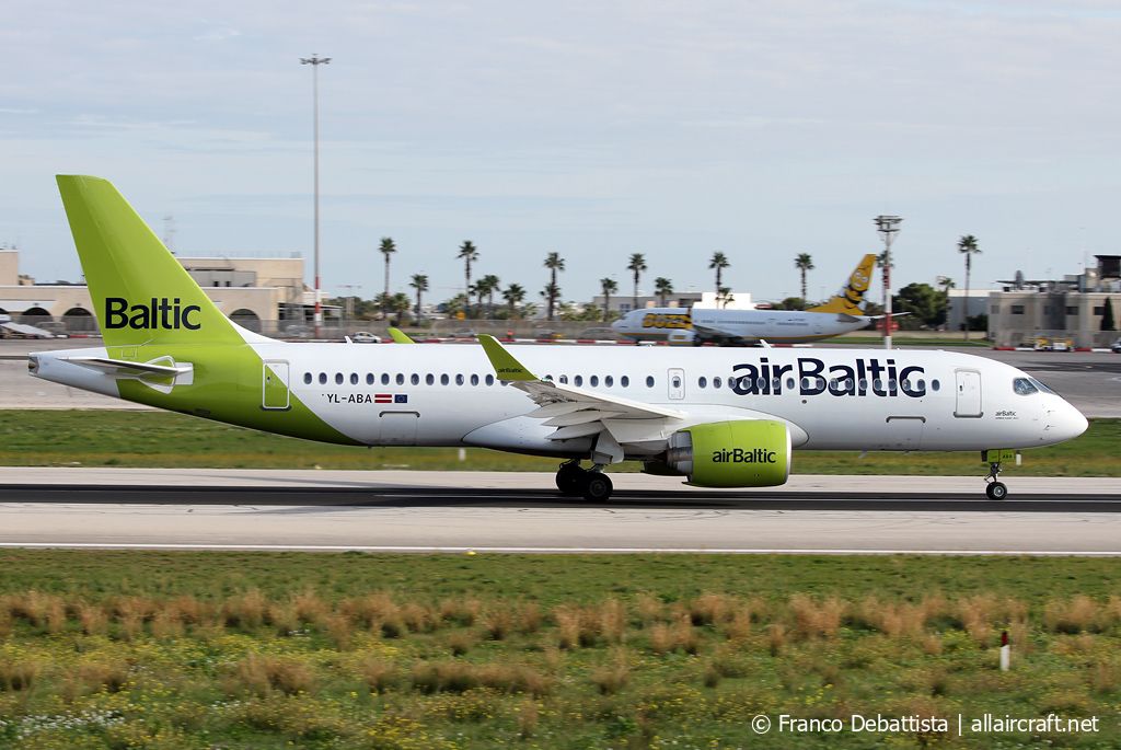 YL-ABA (55121) 2021 Airbus A220-300