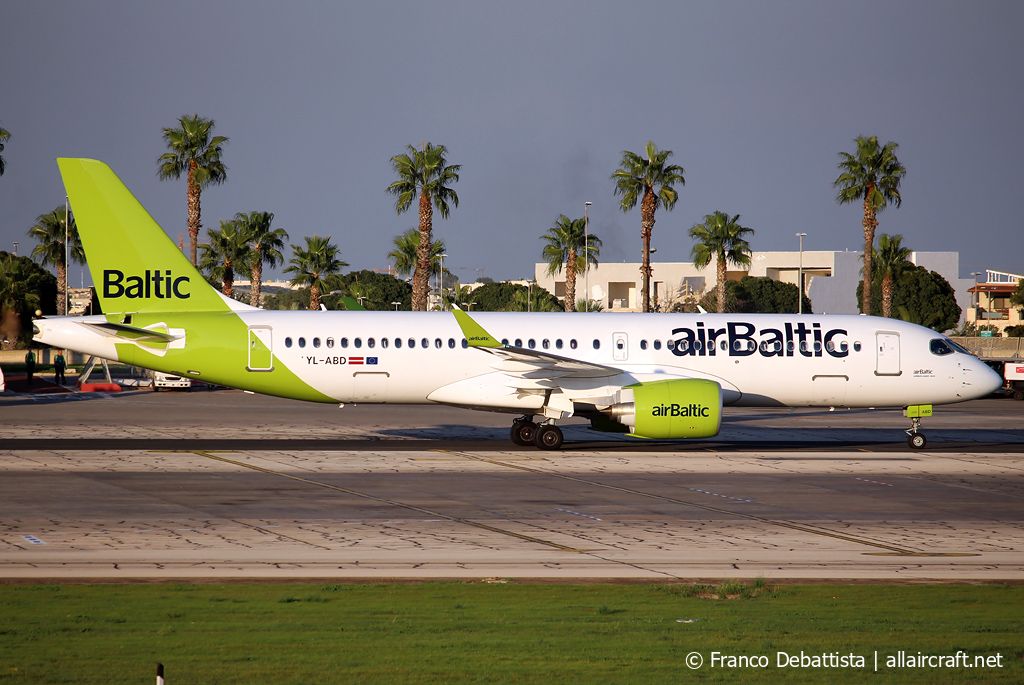 YL-ABD (55129) 2021 Airbus A220-300