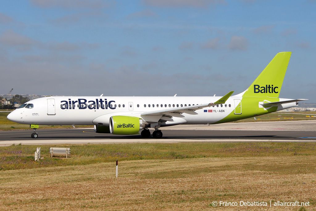 YL-ABK (55182) 2022 Airbus A220-300