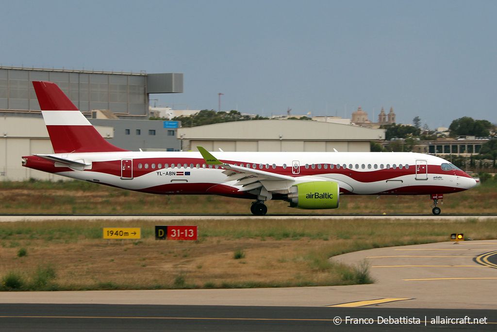 YL-ABN (55215) 2023 Airbus A220-300