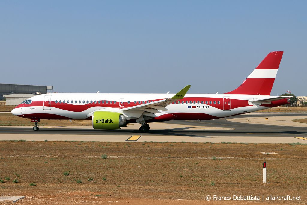 YL-ABN (55215) 2023 Airbus A220-300