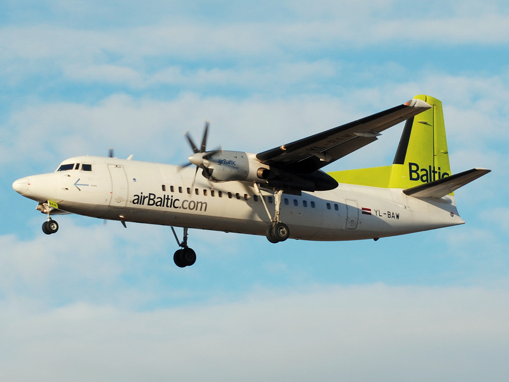 YL-BAW, (cn 20148), Fokker 50