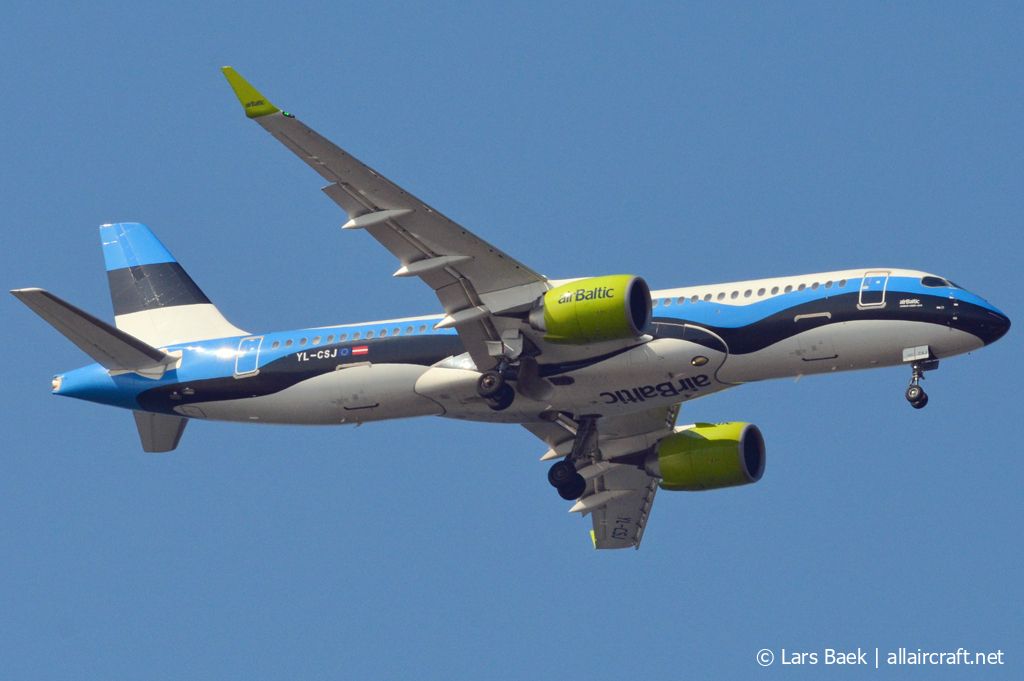 YL-CSJ (55038) 2018 Airbus A220-300