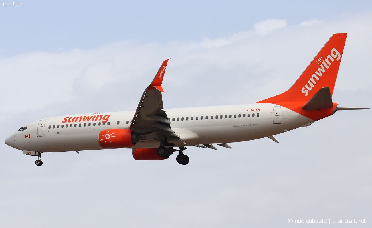 C-GFEH · Boeing 737-8GS(WL) · (PMI / LEPA / LESJ)