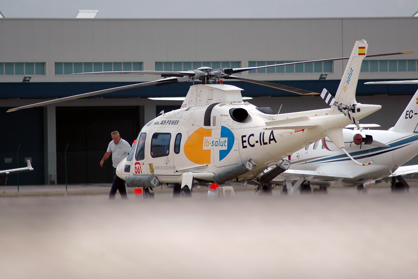 EC-ILA · Agusta A-109E Power · (PMI / LEPA / LESJ)