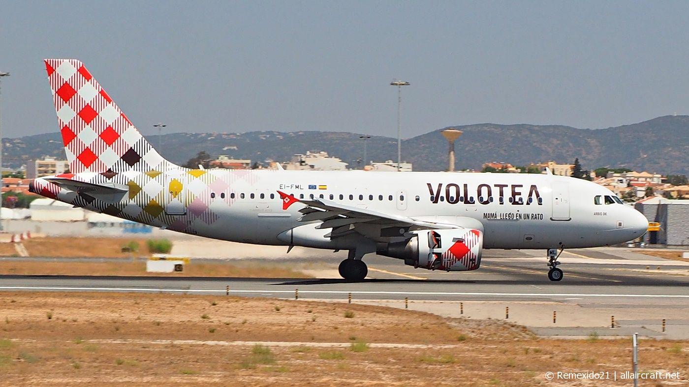 EI-FML · Airbus A319-111 · (FAO /LPFR)