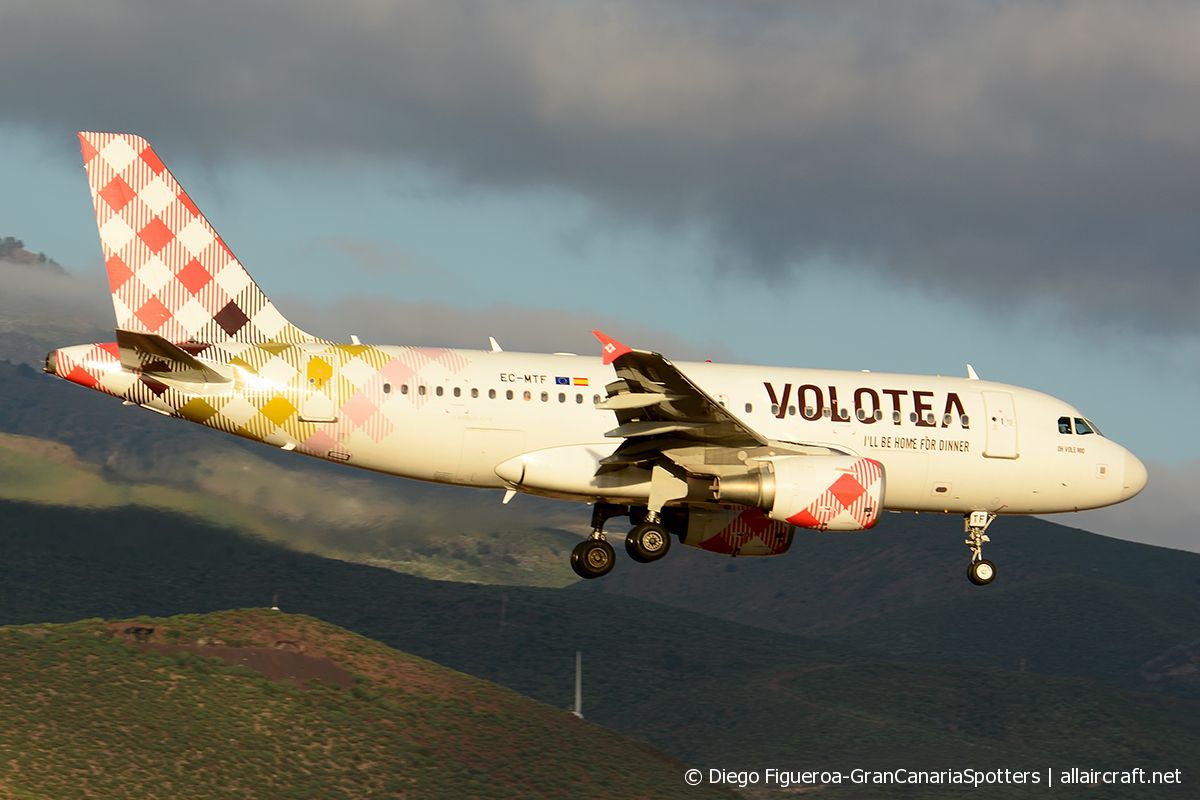 EC-MTF · Airbus A319-111 · (LPA / GCLP)