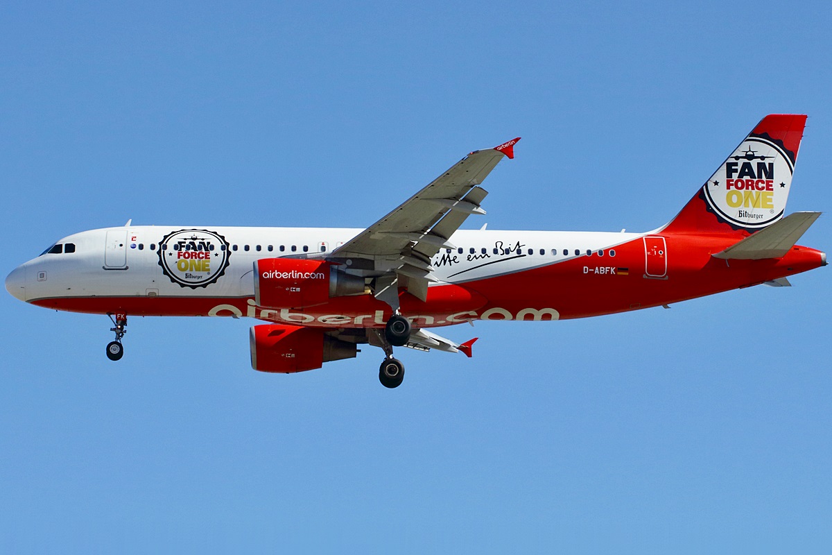 D-ABFK · Airbus A320-214 · (LPA / GCLP)