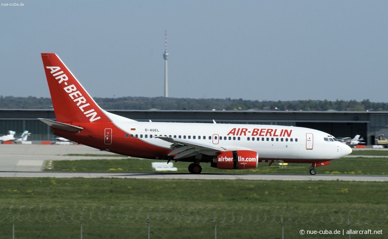 D-AGEL · Boeing 737-75B · (STR / EDDS)