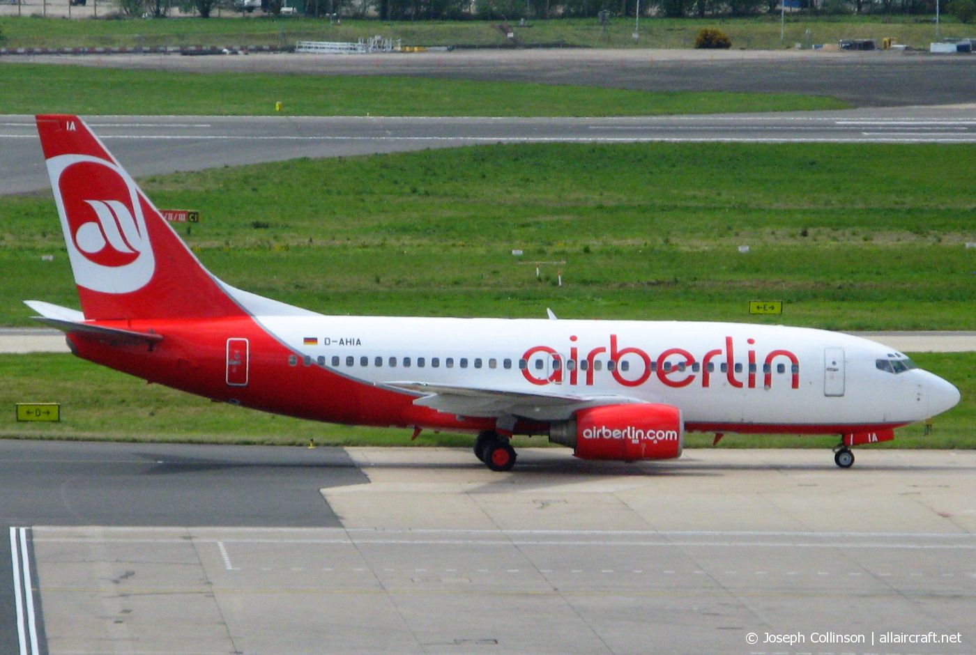 D-AHIA · Boeing 737-73S · (BHX / EGBB)