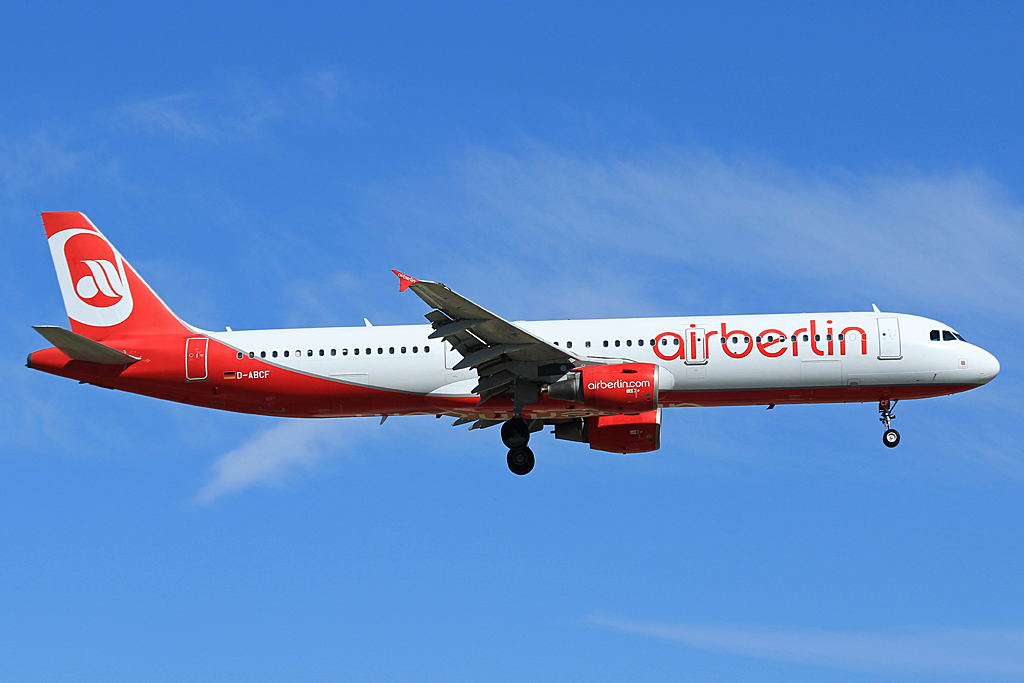 D-ABCF · Airbus A321-211 · (AGP / LEMG)