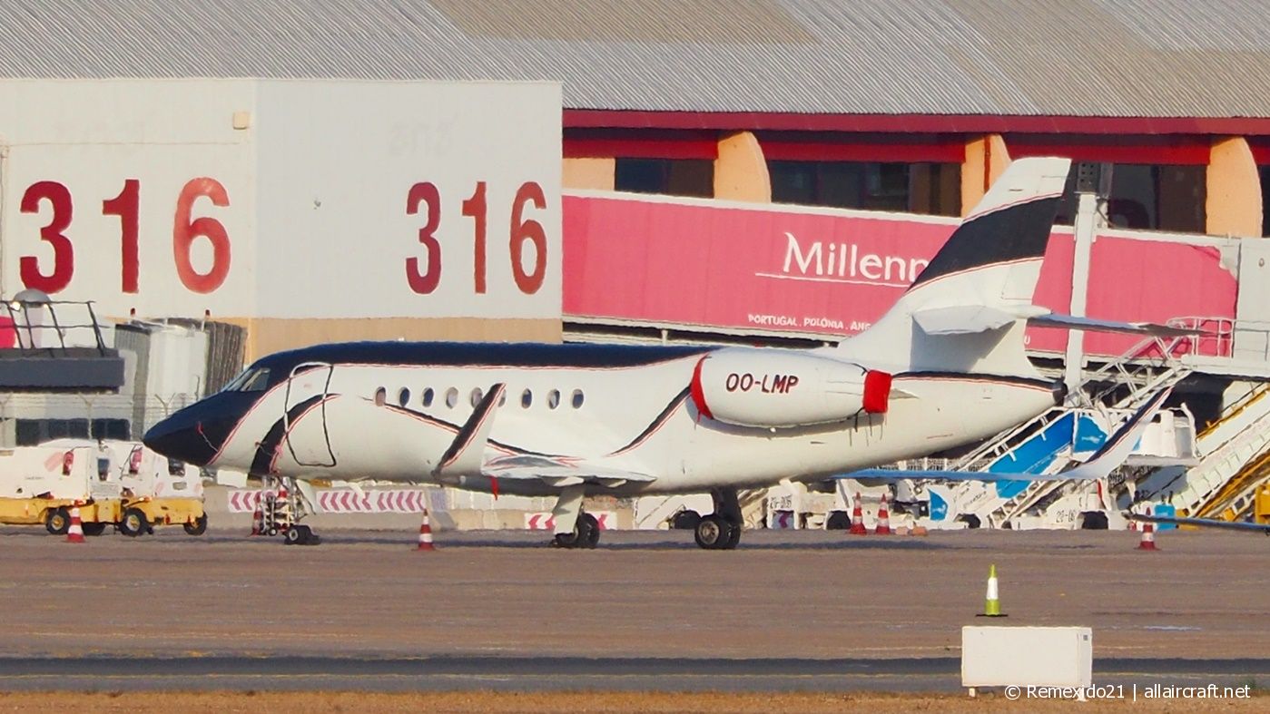 OO-LMP (161) 2009 Dassault Falcon 2000 LX