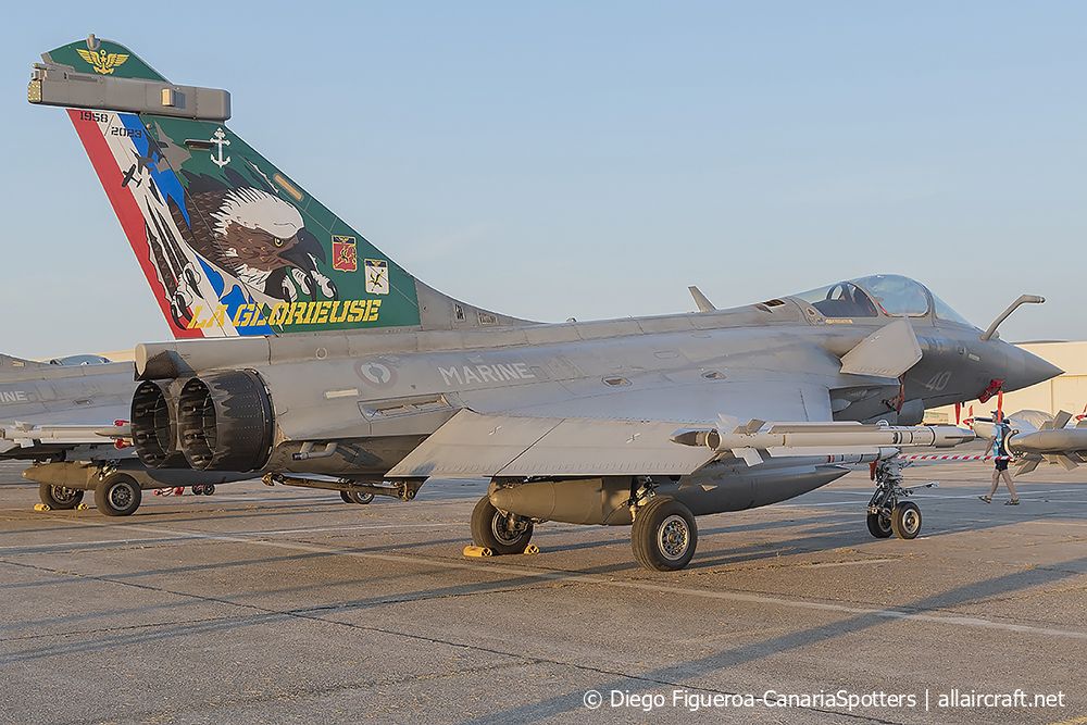 40 · Dassault Rafale M · (LFPM)