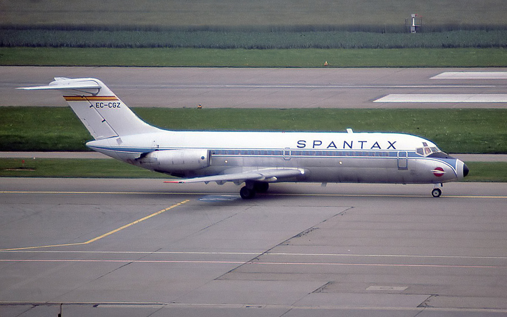 EC-CGZ, (cn 45699/8), Douglas DC-9-14