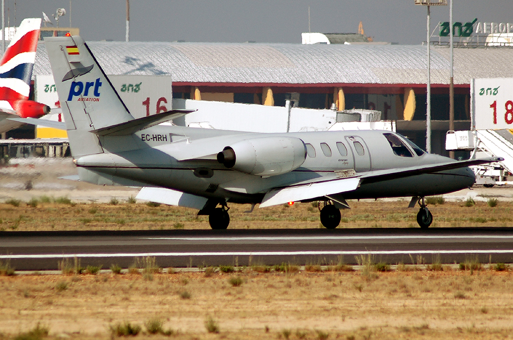 EC-HRH · Cessna 500 Citation I · (FAO / LPFR)