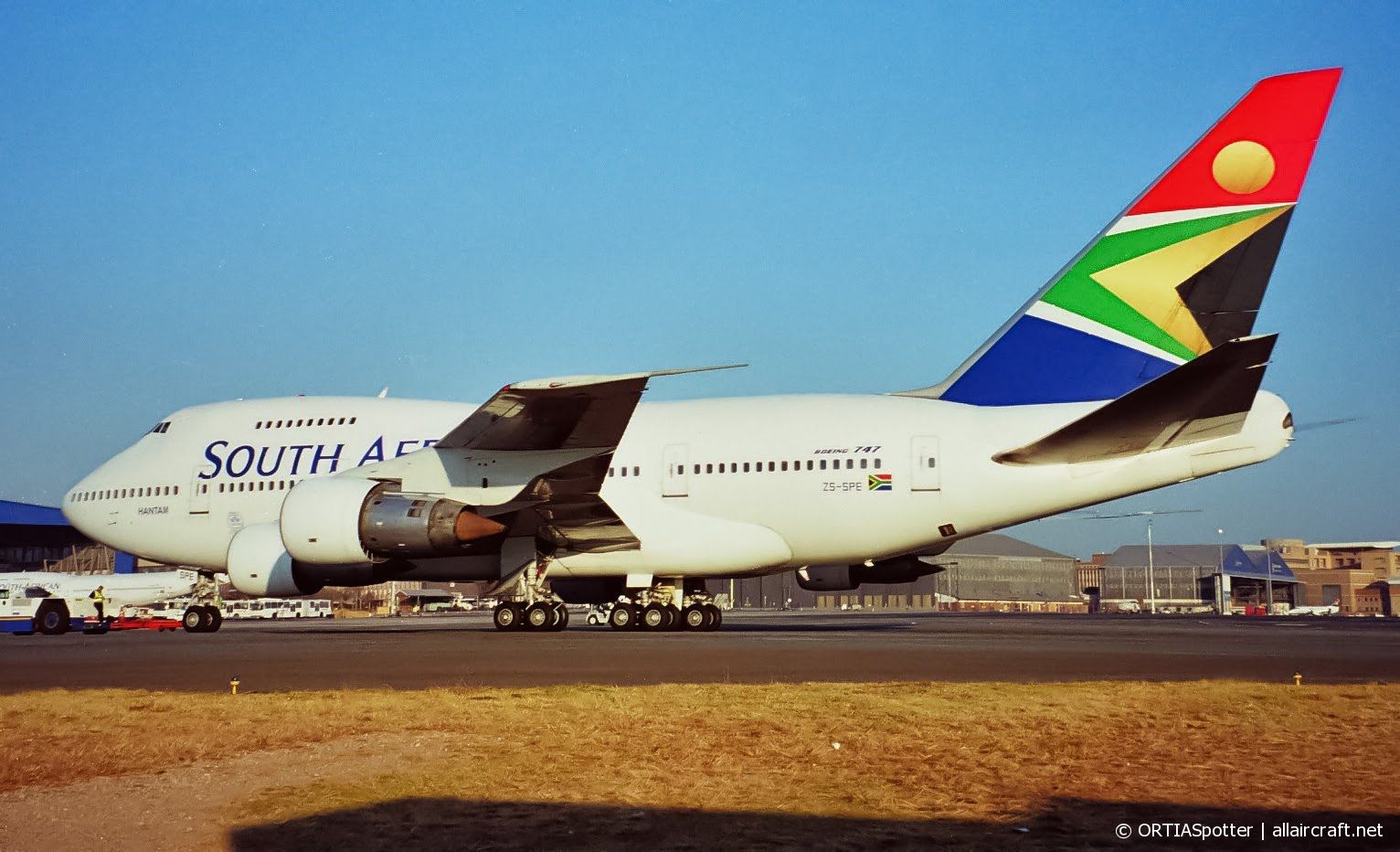 ZS-SPE · Boeing 747SP-44 · (JNB / FAJS)