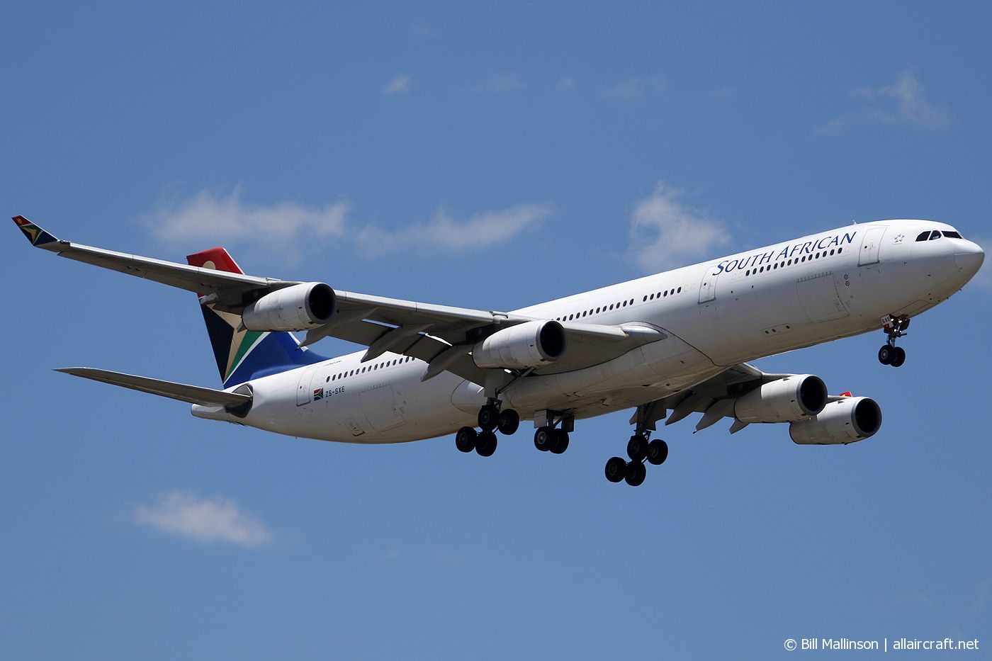 ZS-SXE (646) 2004 Airbus A340-313X