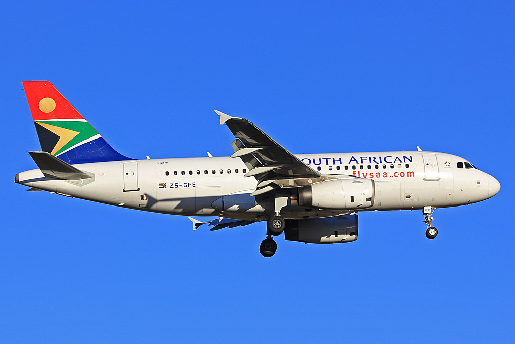 ZS-SFE (2281) 2004 Airbus A319-131