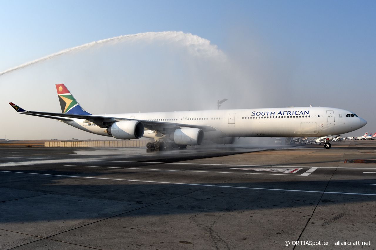 ZS-SNF (547) 2003 Airbus A340-642