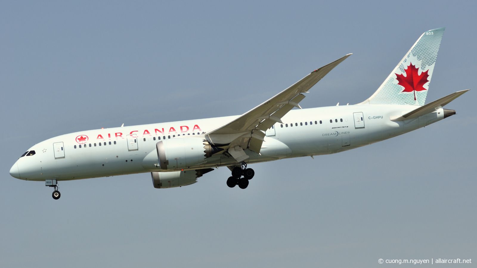 C-GHPU · Boeing 787-8 Dreamliner · (YUL / CYUL)