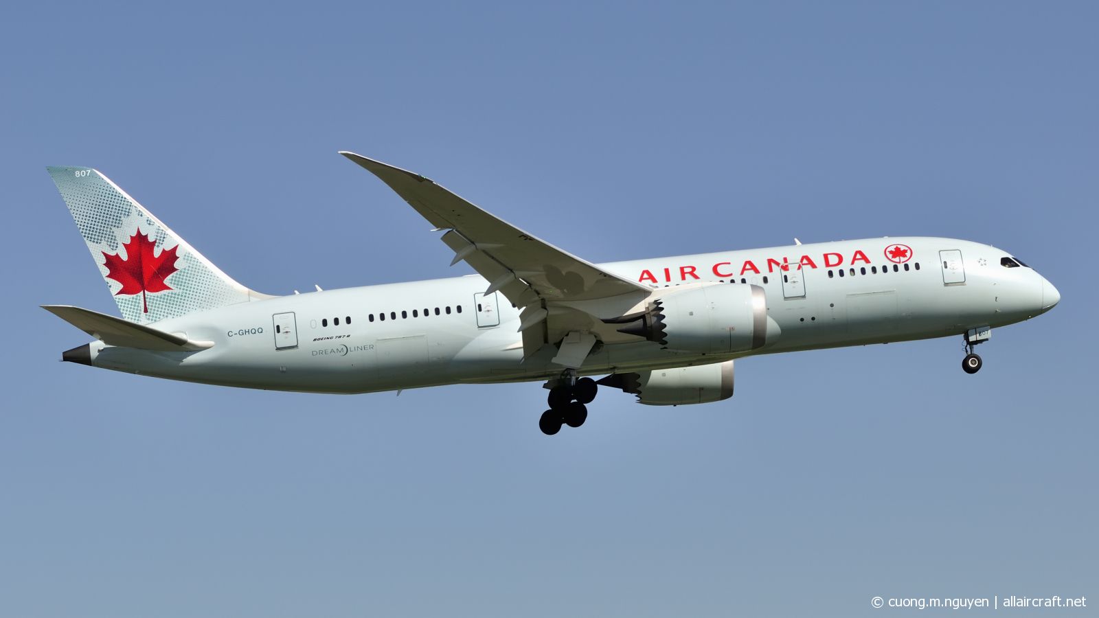 C-GHQQ (cn 35263) Boeing 787-8