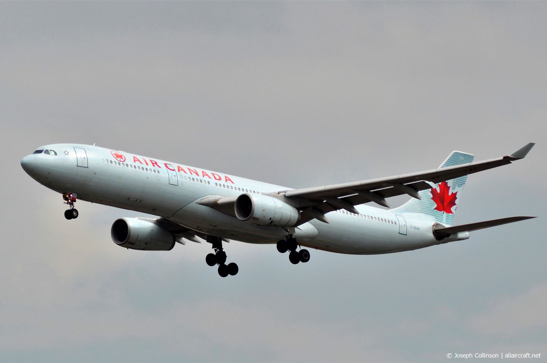 C-GFAF · Airbus A330-343 · (LHR / EGLL)