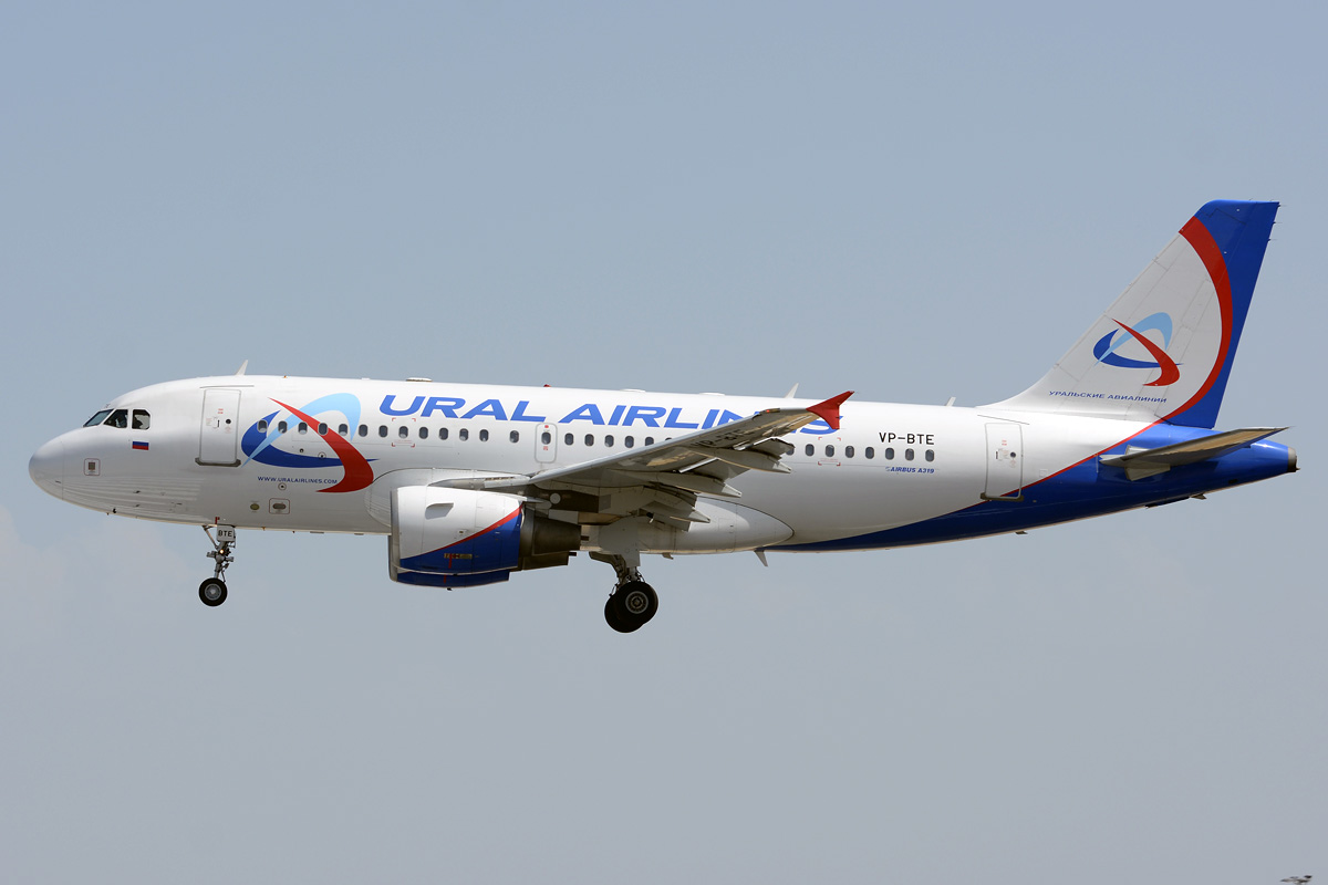 VP-BTE · Airbus A319-112 · (LIS / LPPT)