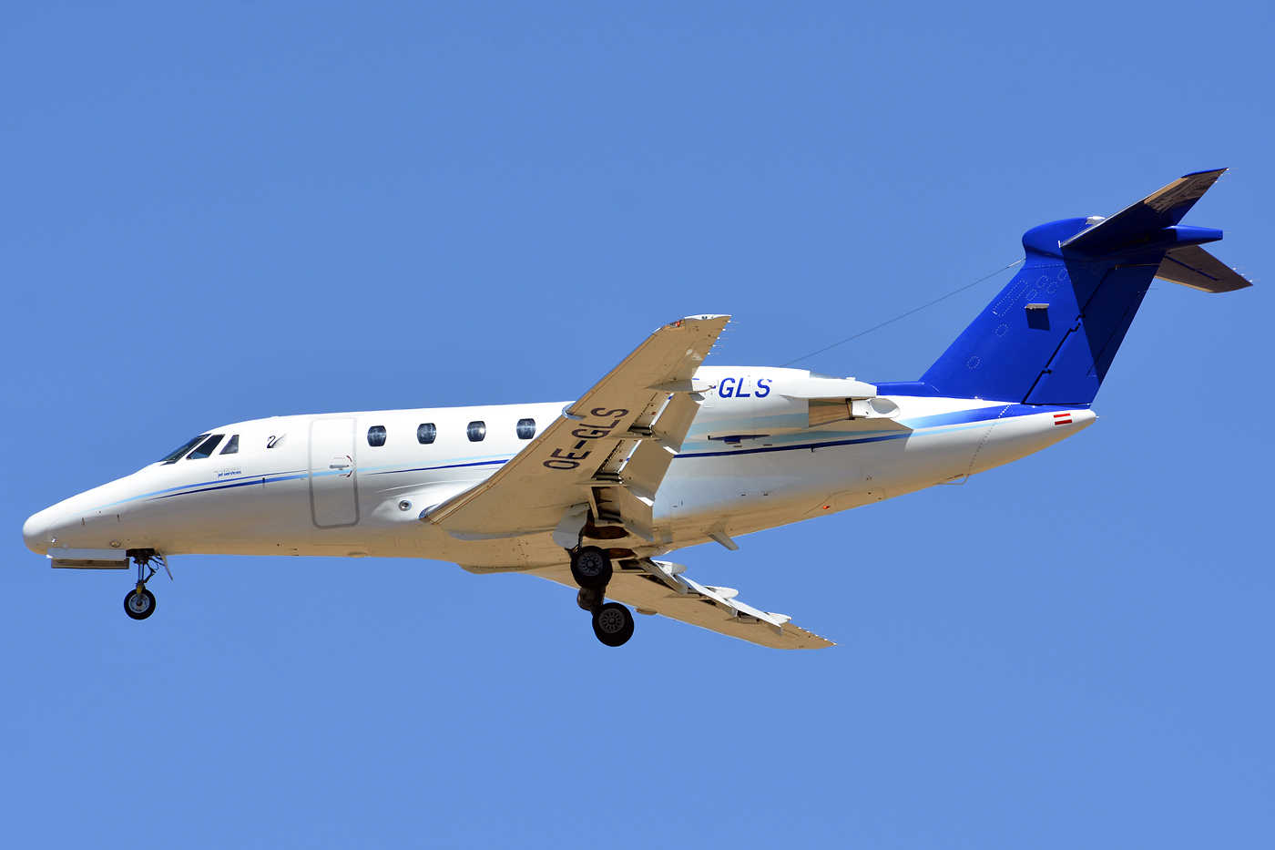 OE-GLS (650-7110) Cessna 650 Citation VII