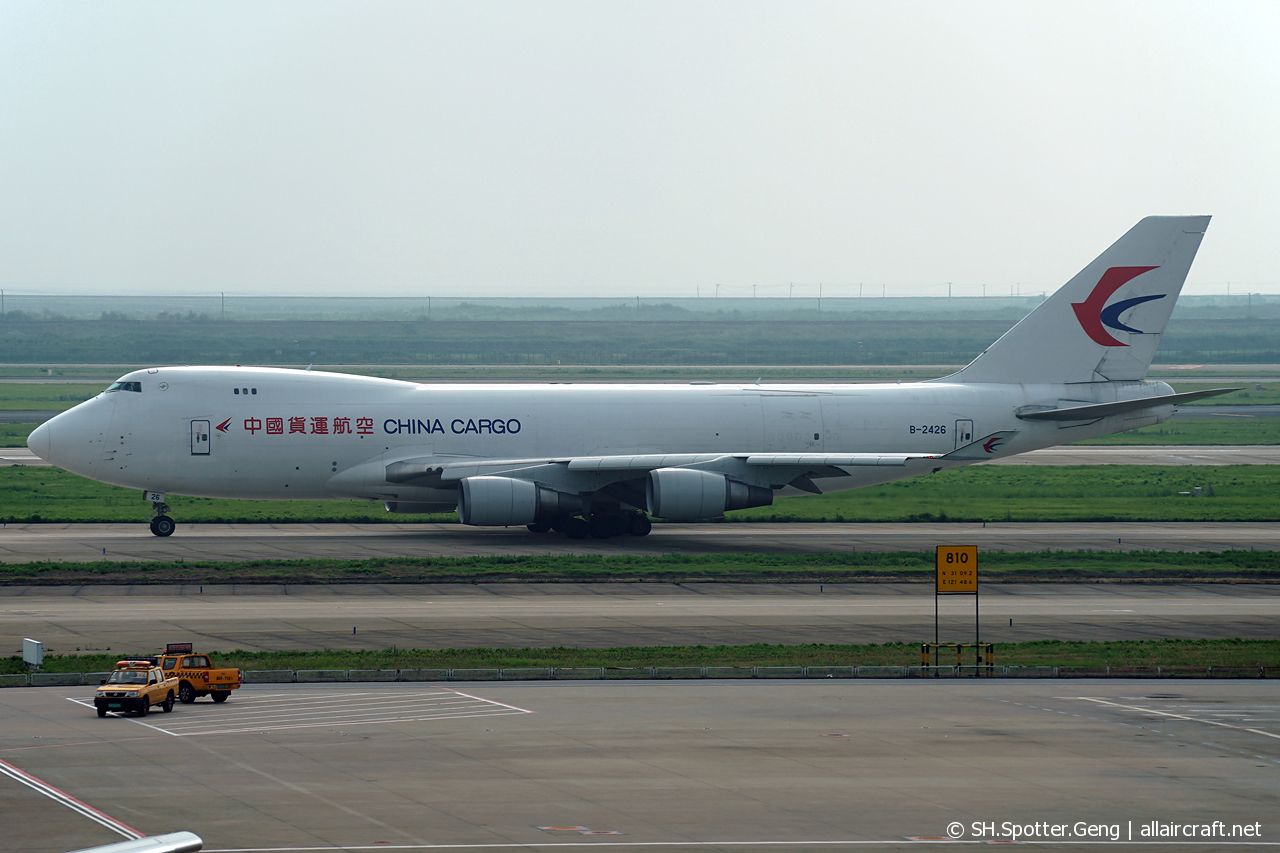 B-2426 · Boeing 747-40BF/ER · (PVG / ZSPD)