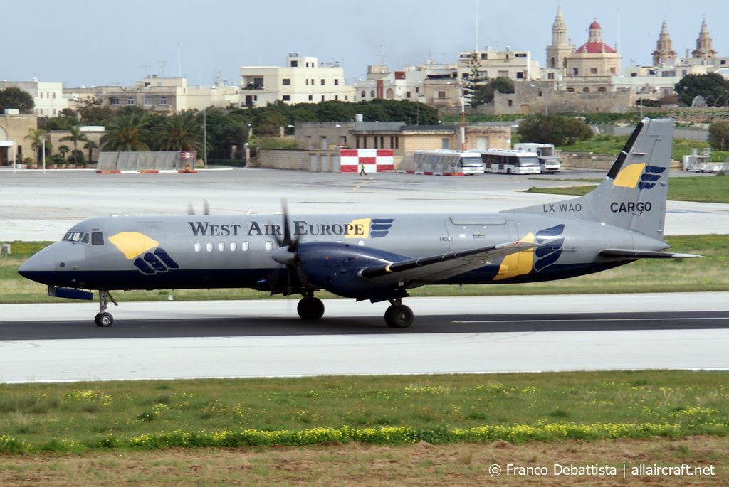 LX-WAO · British Aerospace ATP(F)(LFD) · (MLA / LMML)