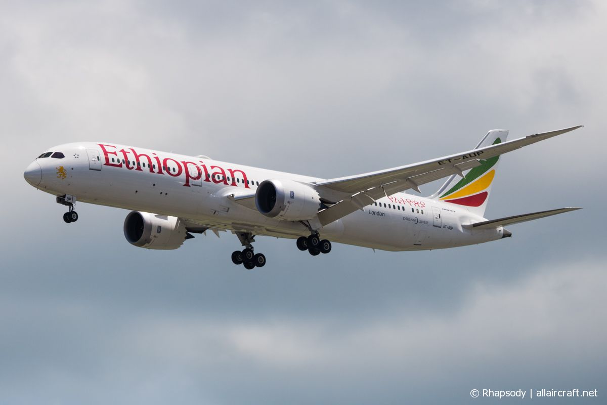 ET-AUP · Boeing 787-9 Dreamliner · (SIN / WSSS)