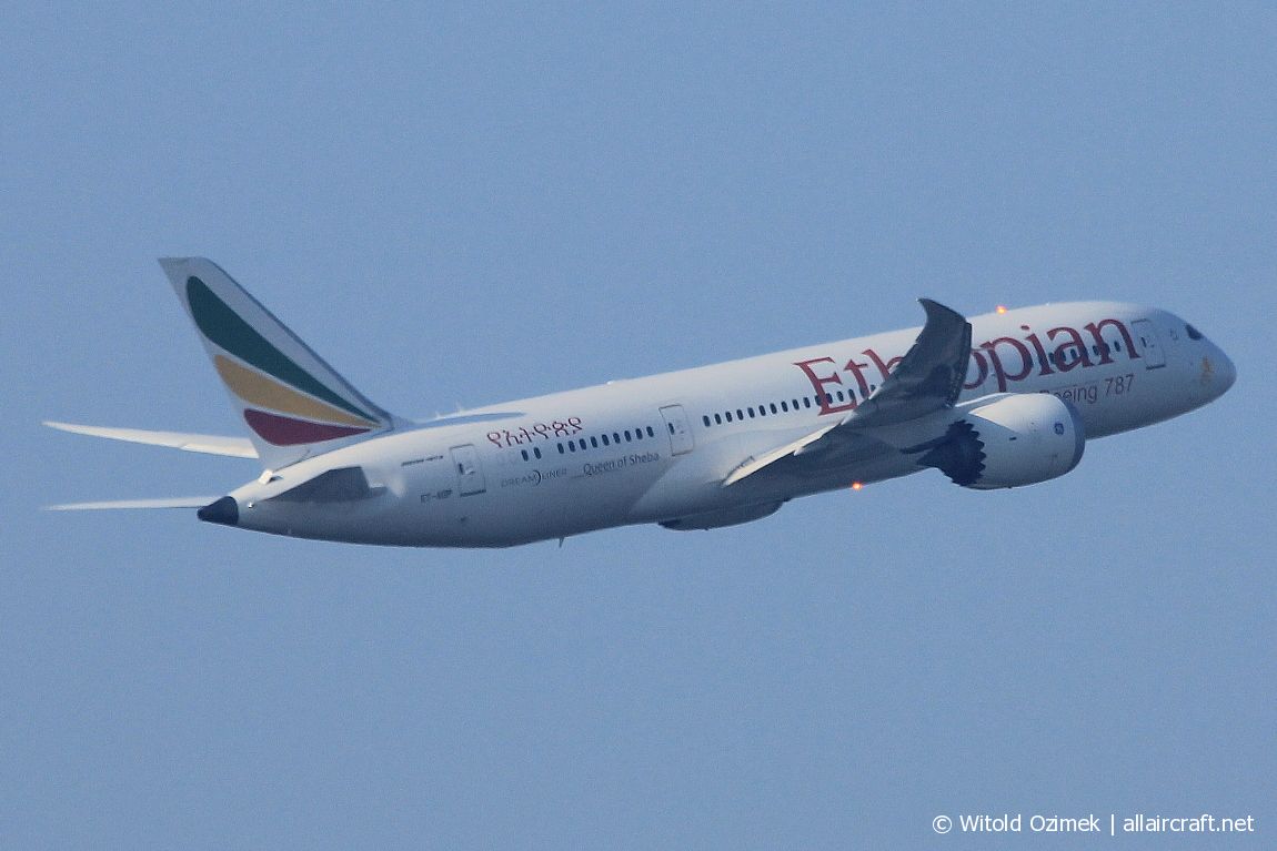 ET-AOP · Boeing 787-8 Dreamliner · (FCO / LIRF)