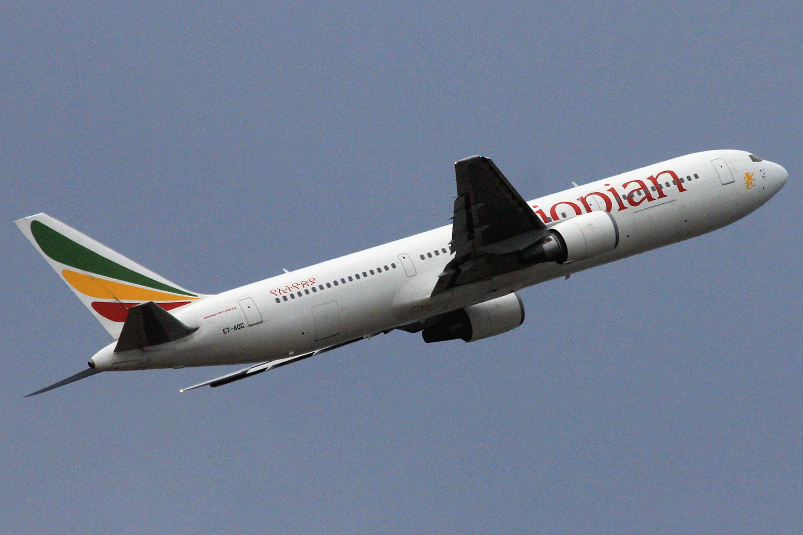 ET-AQG · Boeing 767-306(ER) · (FCO / LIRF)