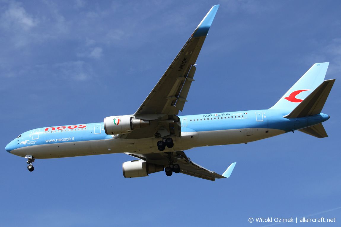 I-NDOF · Boeing 767-306(ER)(WL) · (FCO / LIRF)