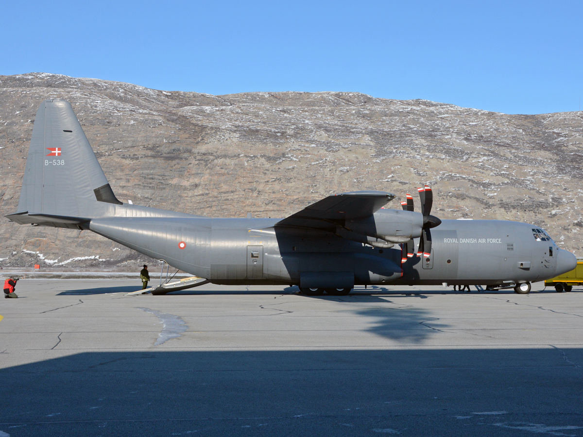 B-538 · Lockheed Martin C-130J-30 Hercules · (SFJ / BGSF)