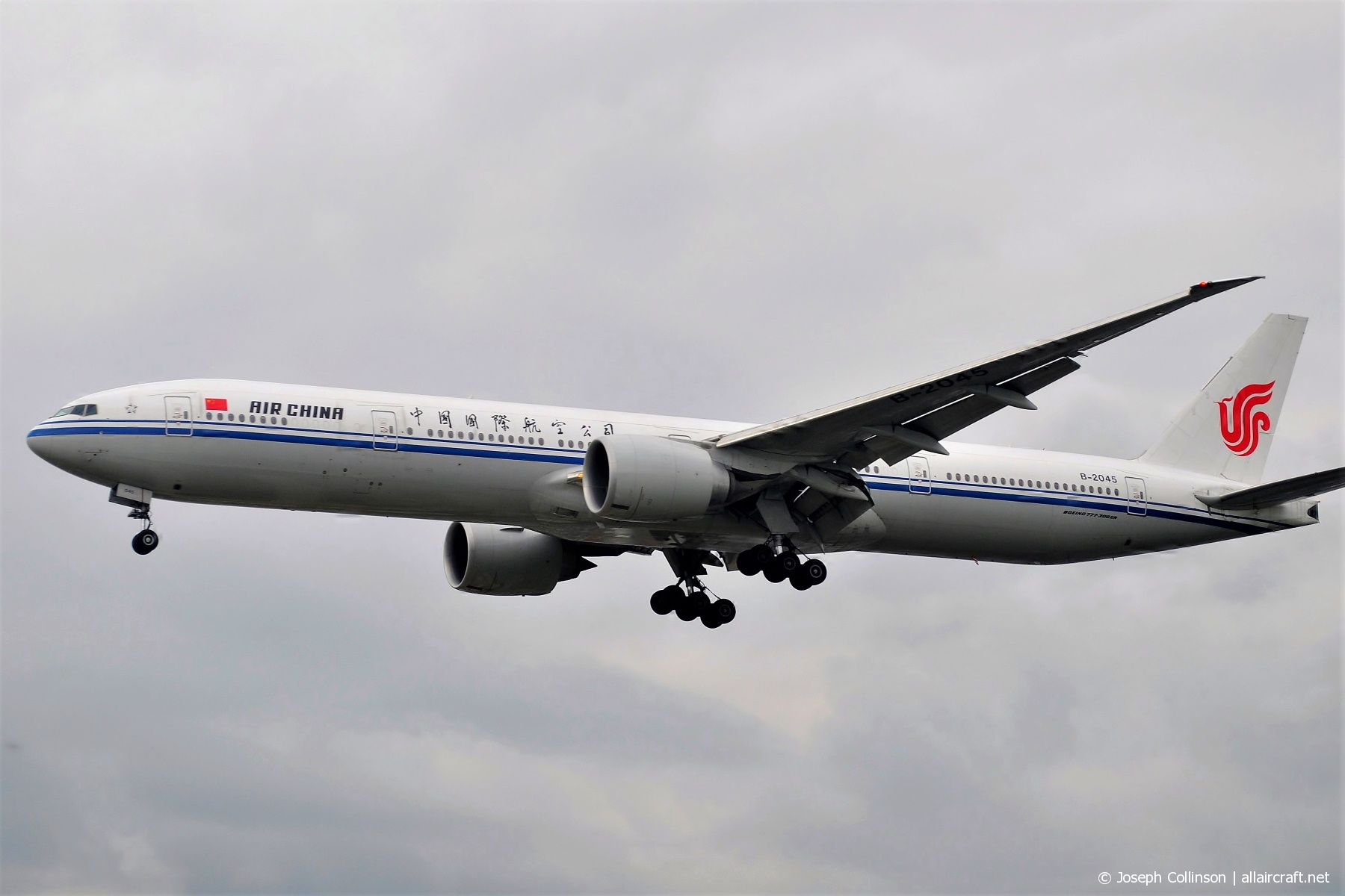 B-2045 · Boeing 777-39L/ER · (LHR / EGLL)