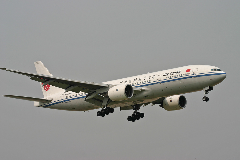 B-2060 · Boeing 777-2J6 · (SHA / ZSSS)