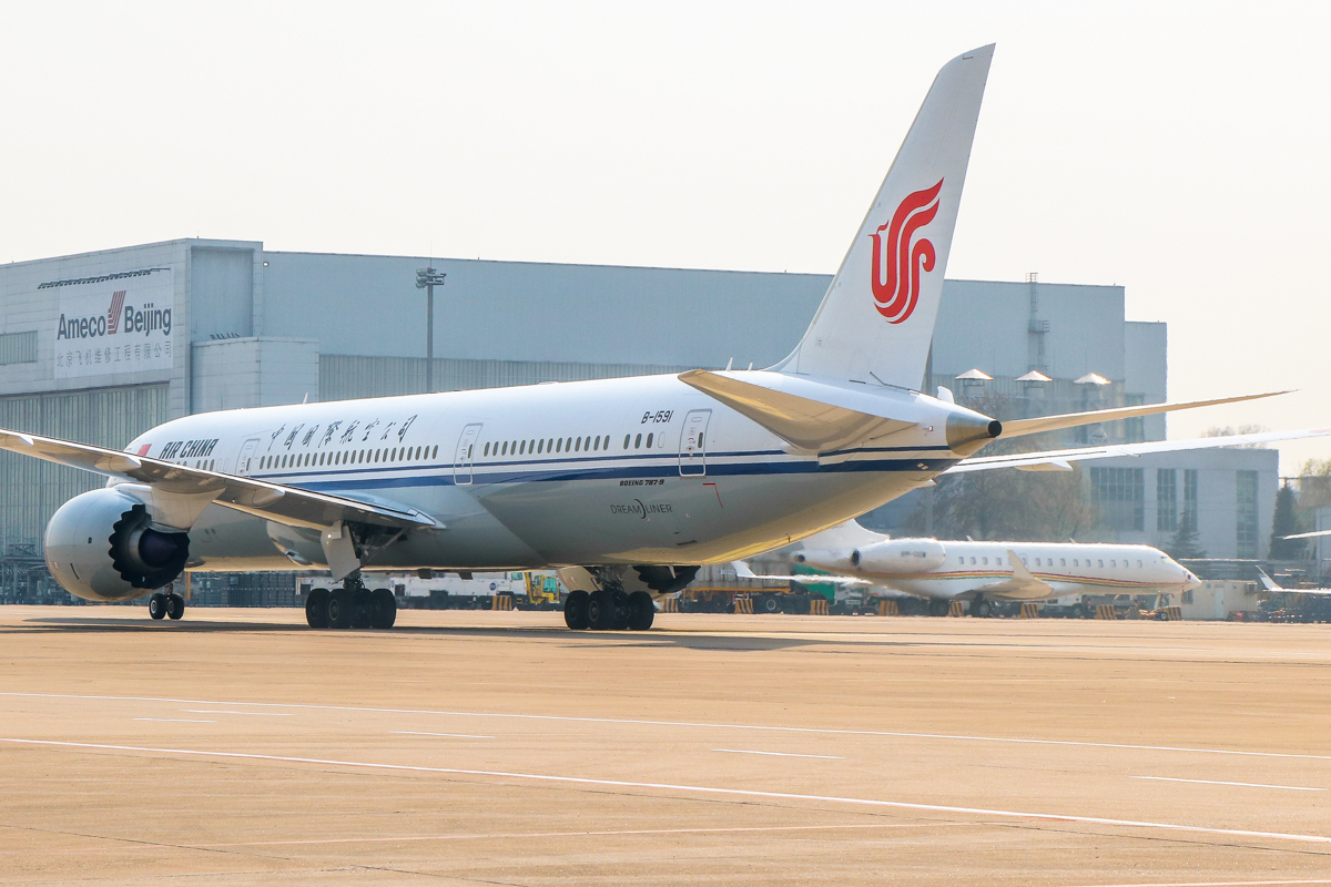 B-1591 (cn 34312) Boeing 787-9