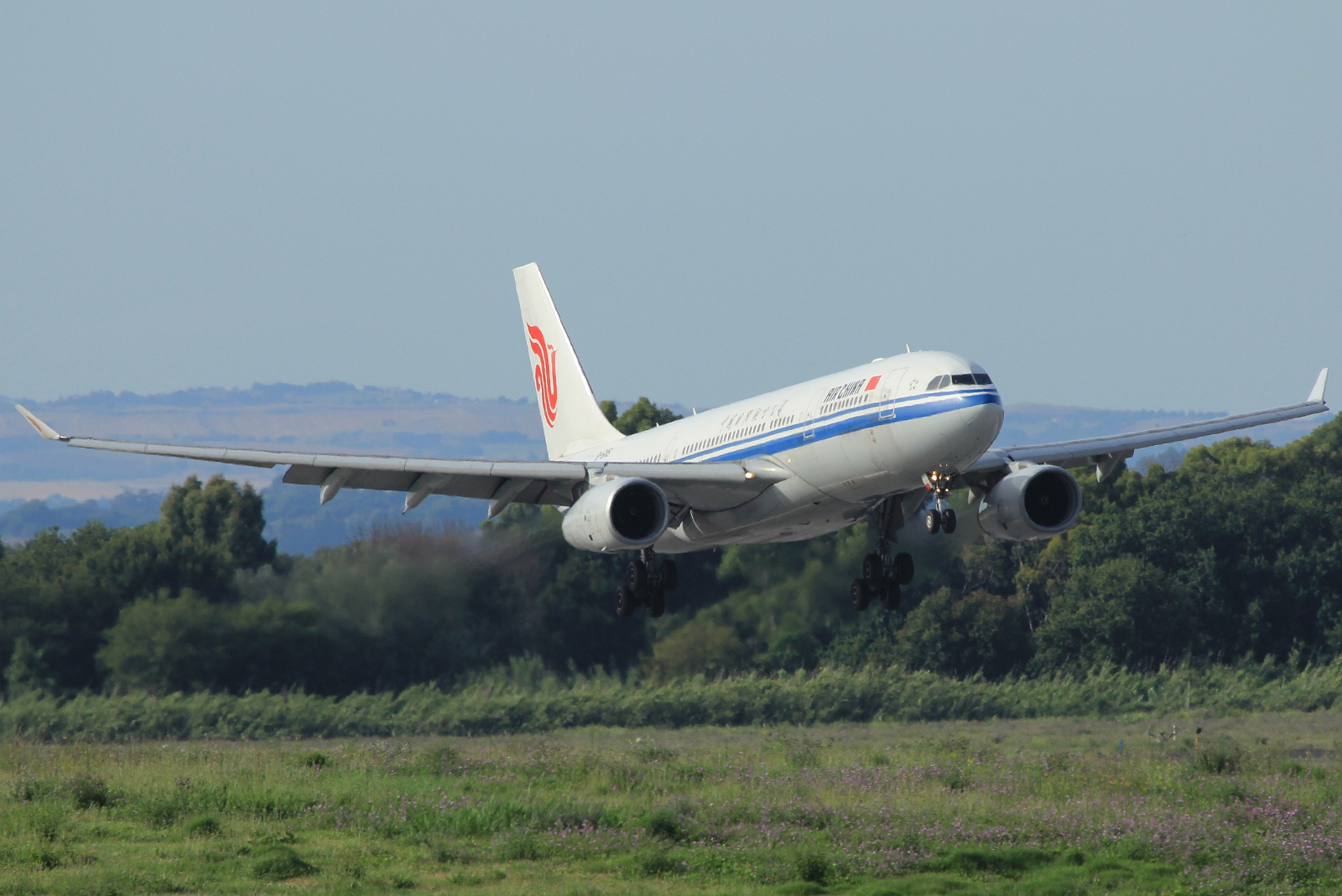 B-6115 · Airbus A330-243 · (FCO / LIRF)