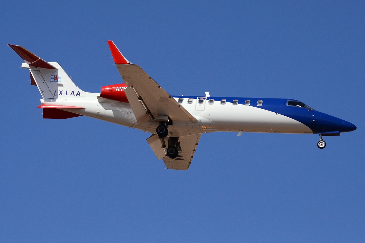 LX-LAA · Bombardier Learjet 45 · (LPA / GCLP)