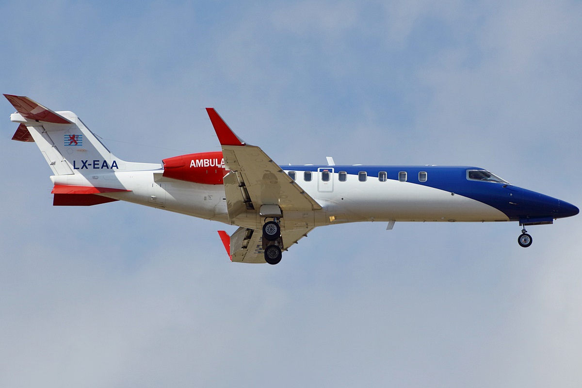 LX-EAA (45-321) 2007 Learjet 45