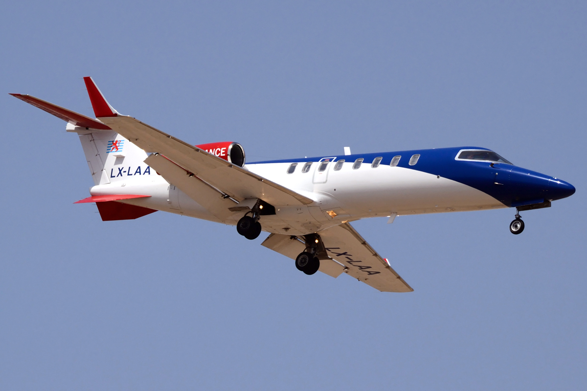 LX-LAA · Bombardier Learjet 45 · (LPA / GCLP)