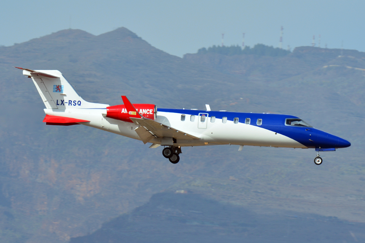 LX-RSQ (cn 45-398) Learjet 45XR