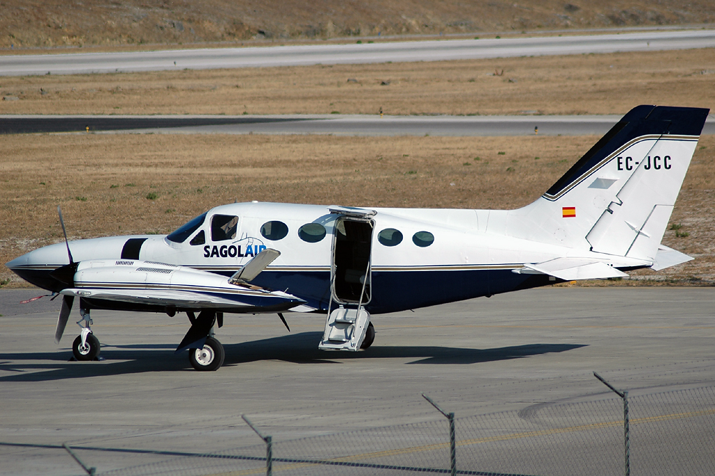 EC-JCC · Cessna 421C Golden Eagle · (LPCS)